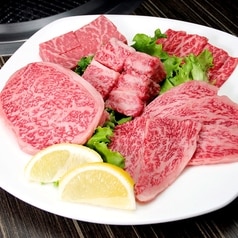 和牛4種盛り 姫路駅 焼肉 牛太本陣